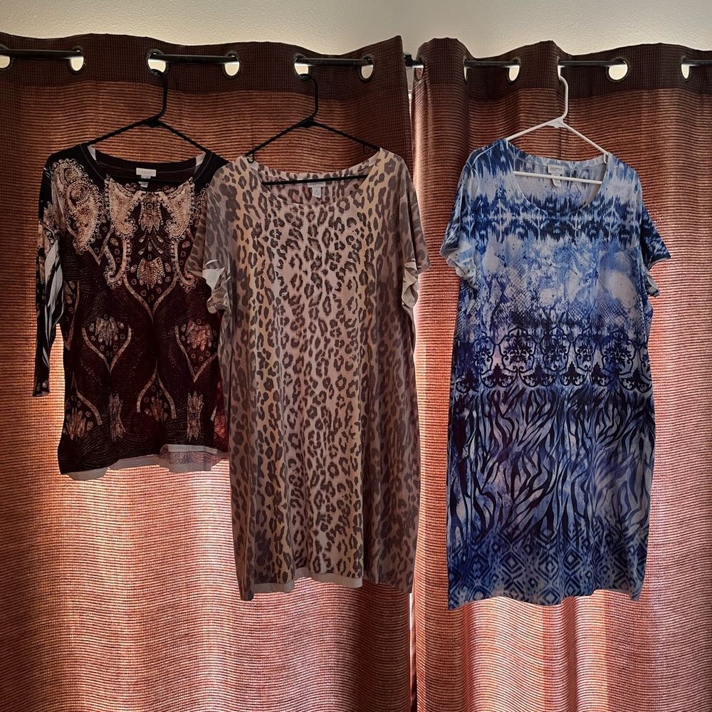 Three pieces chicos and z energy all size 3 one price